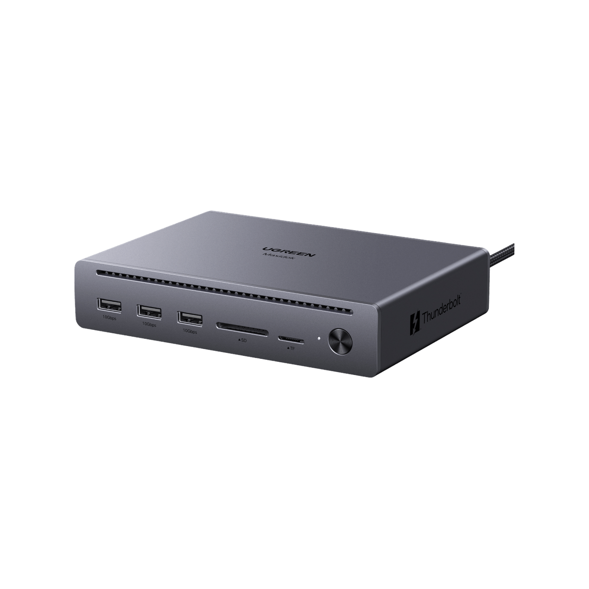 UGREEN Maxidok 10-in-1 Thunderbolt™ 5 Dockingstation mit Gigabit-Ethernet