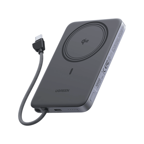 UGREEN MagFlow Air magnetische Powerbank (10000 mAh, Qi2 15W)