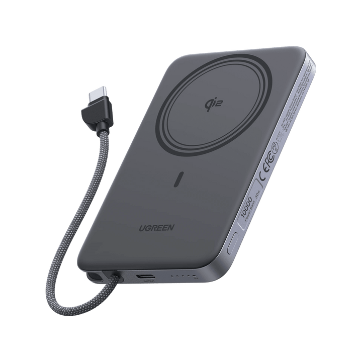 UGREEN MagFlow Air magnetische Powerbank (10000 mAh, Qi2 15W)