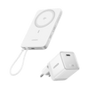 UGREEN MagFlow Air Powerbank & Nexode Air Ladegerät im Bundle (5.000 mAh / 10.000 mAh, Qi2 15 W, 65 W GaN) -