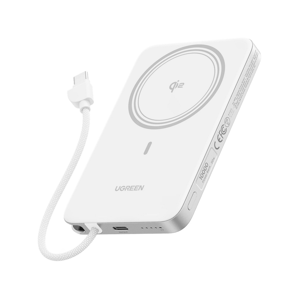 UGREEN MagFlow Air magnetische Powerbank (10000 mAh, Qi2 15W) - Powerbank