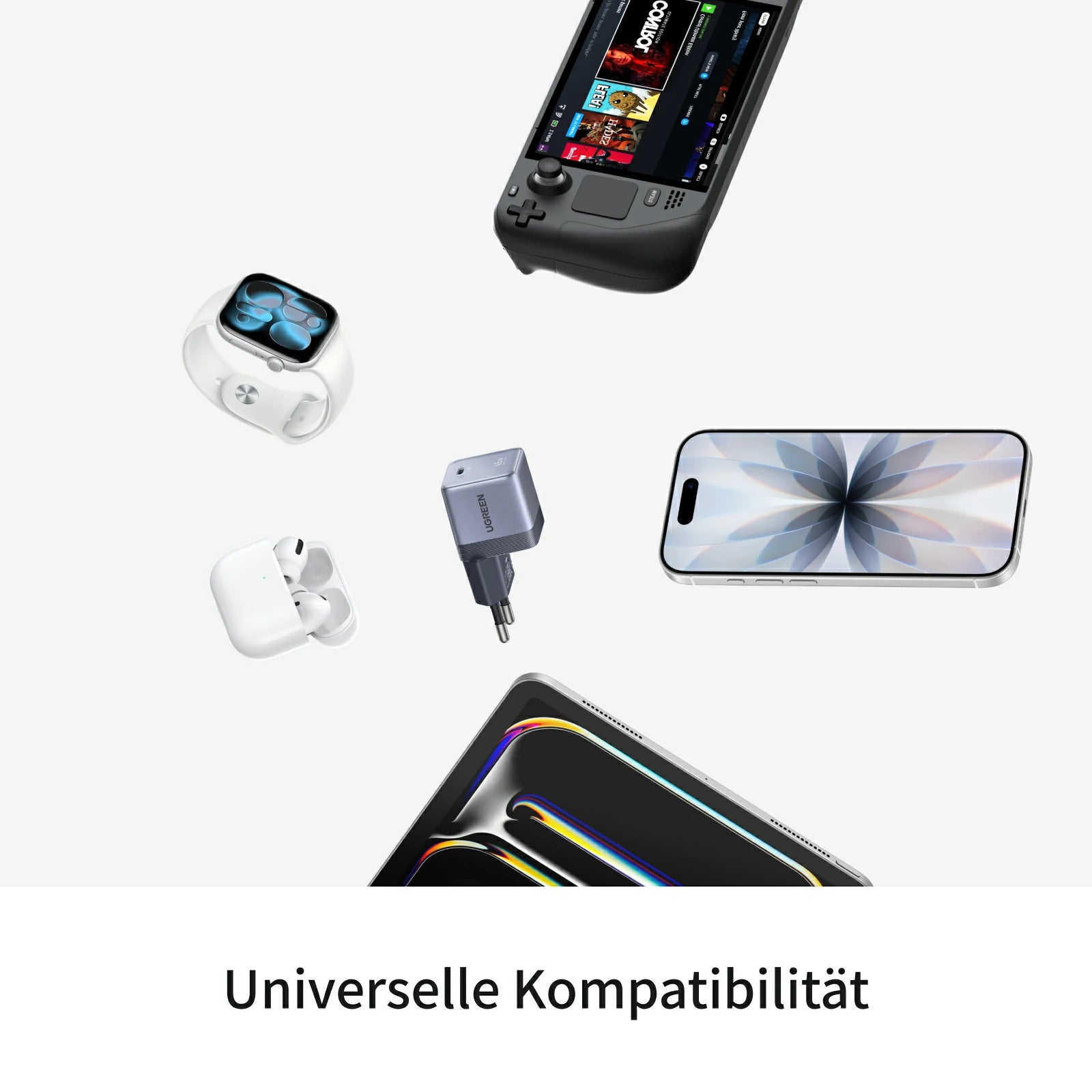 UGREEN Nexode Air USB - C Ladegerät (45W, GaN, Klappstecker) - Ladegerät