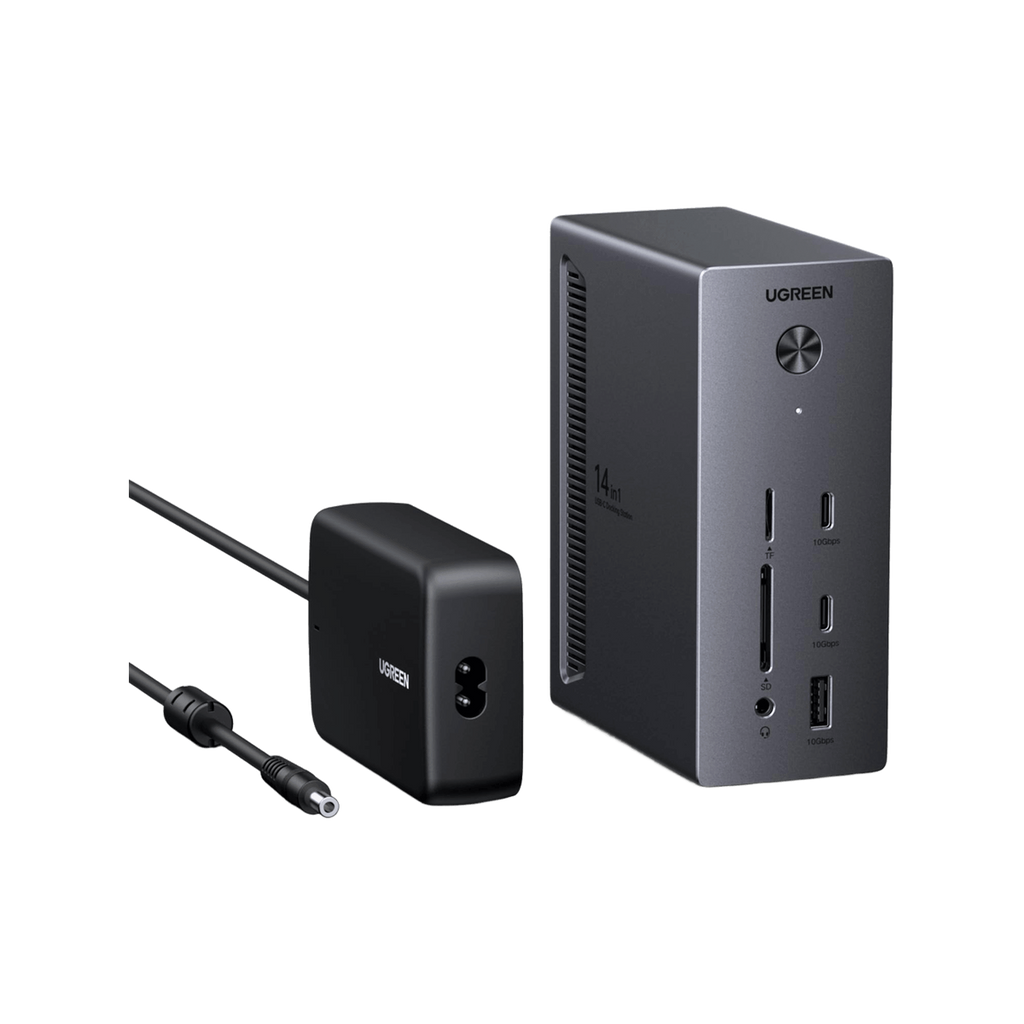 UGREEN Revodok Pro 14-in-1 USB-C-Dockingstation (10 Gbps, Triple 4K)