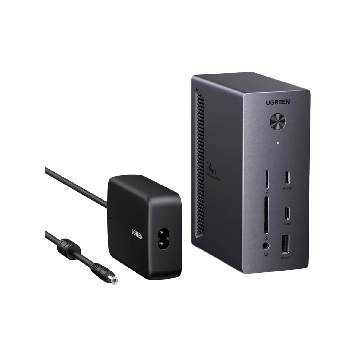 UGREEN Revodok Pro 14-in-1 USB-C-Dockingstation (10 Gbps, Triple 4K)