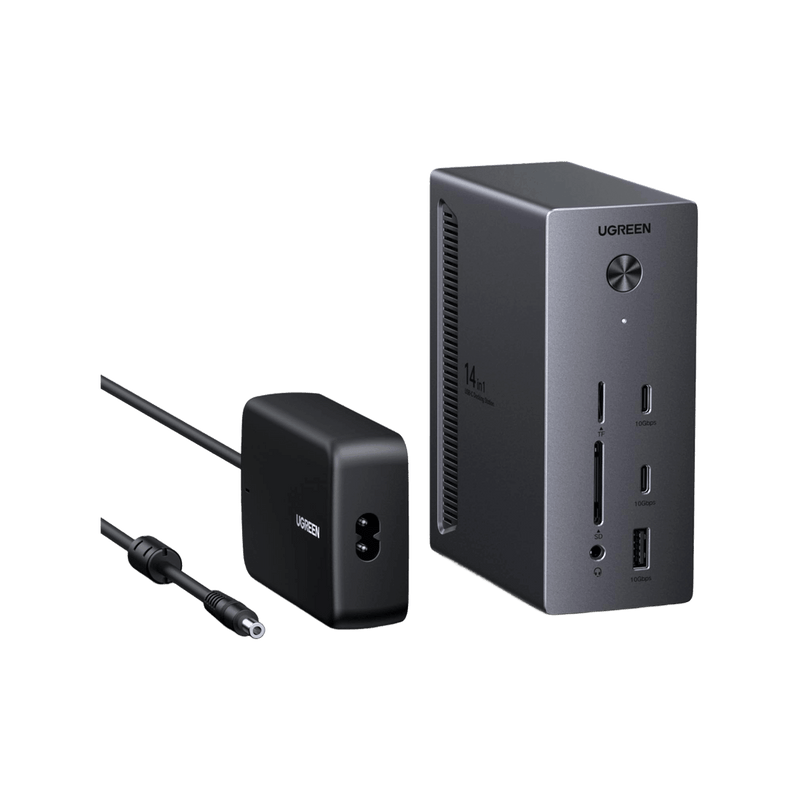 UGREEN Revodok Pro 14-in-1 USB-C-Dockingstation (10 Gbps, Triple 4K)