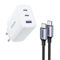 UGREEN 65W USB-C Ladegerät + 60W USB-C Kabel (1 M)
