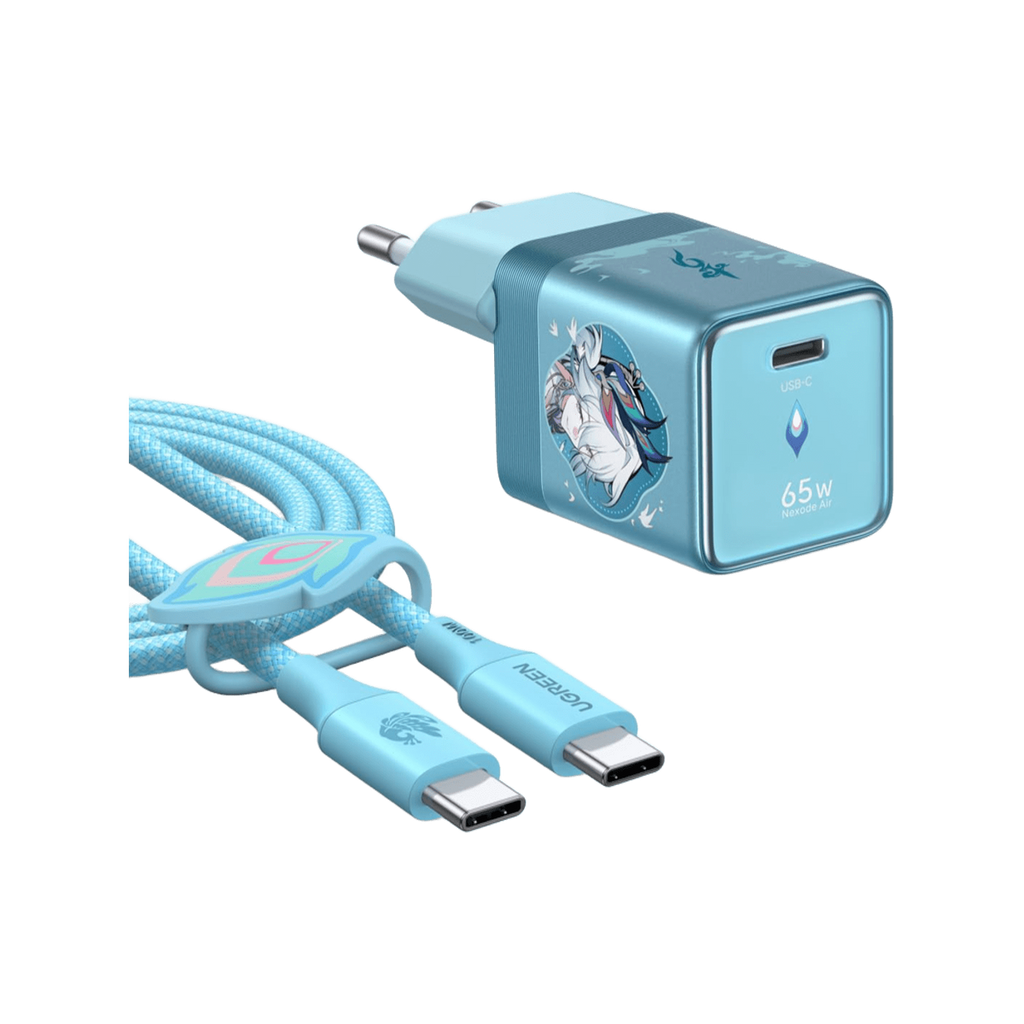UGREEN x Honkai: Star Rail Nexode Air Mini-Ladegerät (65 W, GaN, USB-C-Kabel, TÜV-zertifiziert)