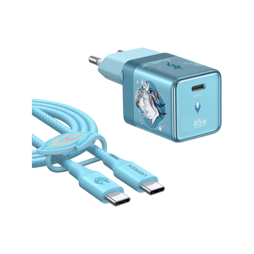 UGREEN x Honkai: Star Rail Nexode Air Mini-Ladegerät (65 W, GaN, USB-C-Kabel, TÜV-zertifiziert)