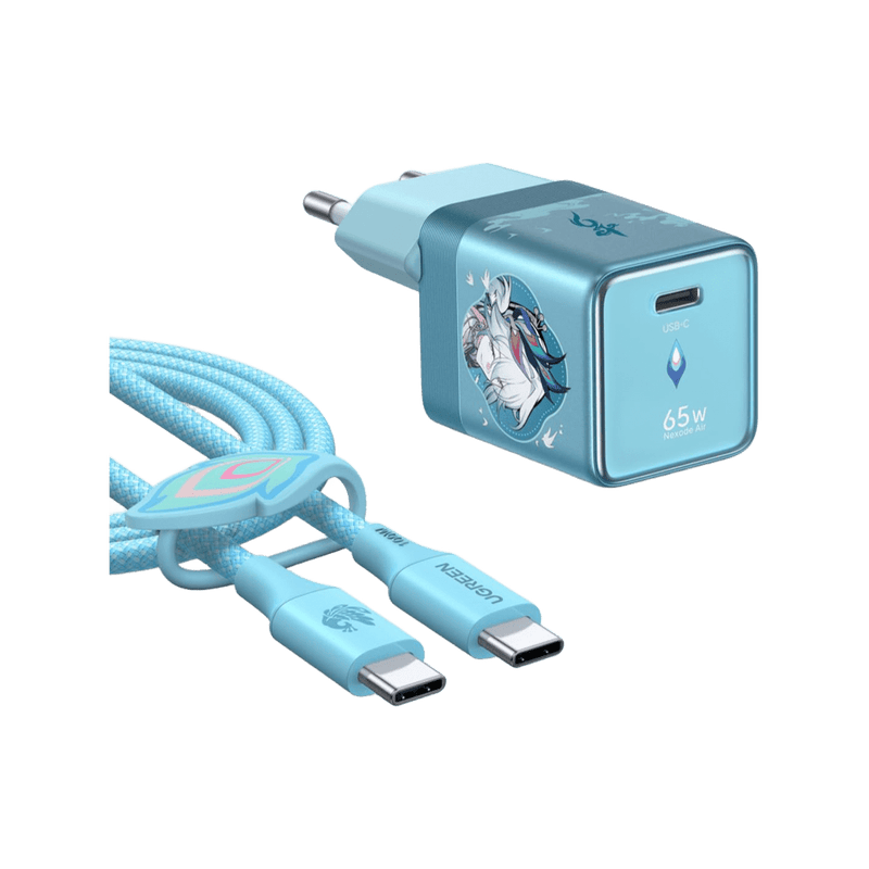 UGREEN x Honkai: Star Rail Nexode Air Mini-Ladegerät (65 W, GaN, USB-C-Kabel, TÜV-zertifiziert)