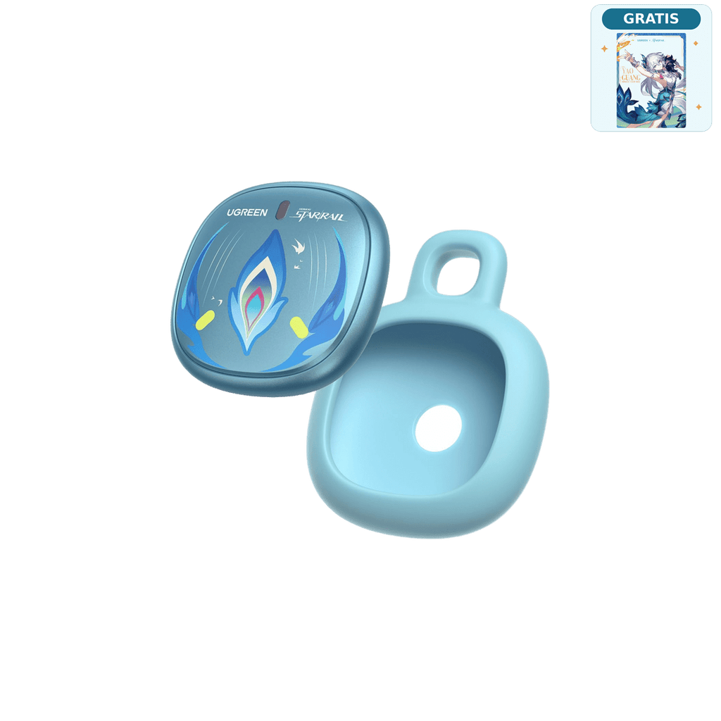 UGREEN x Honkai: Star Rail FineTrack Mini2 Tracker (Apple Find My, 110-dB-Alarm, IP68, fluoreszierendes Design) - Smart Finder