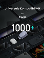 Nexode Pro 100W USB C Ladegerät 3-Ports Mini GaN Schnellladegerat