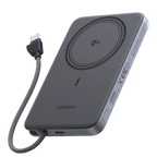 UGREEN MagFlow Air magnetische Powerbank (10000 mAh, Qi2 15W) - Powerbank