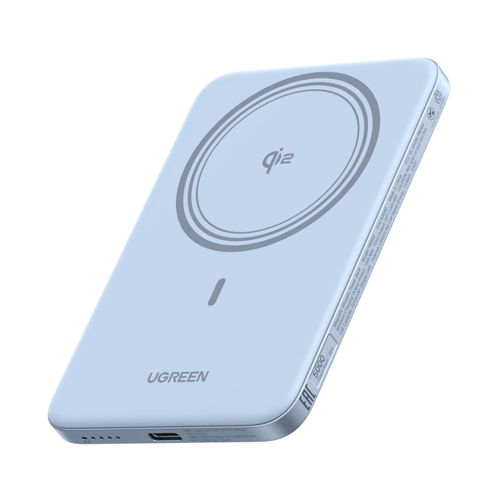 UGREEN MagFlow Air Magnetische Powerbank (5000mAh, Qi2 15W) - Powerbank