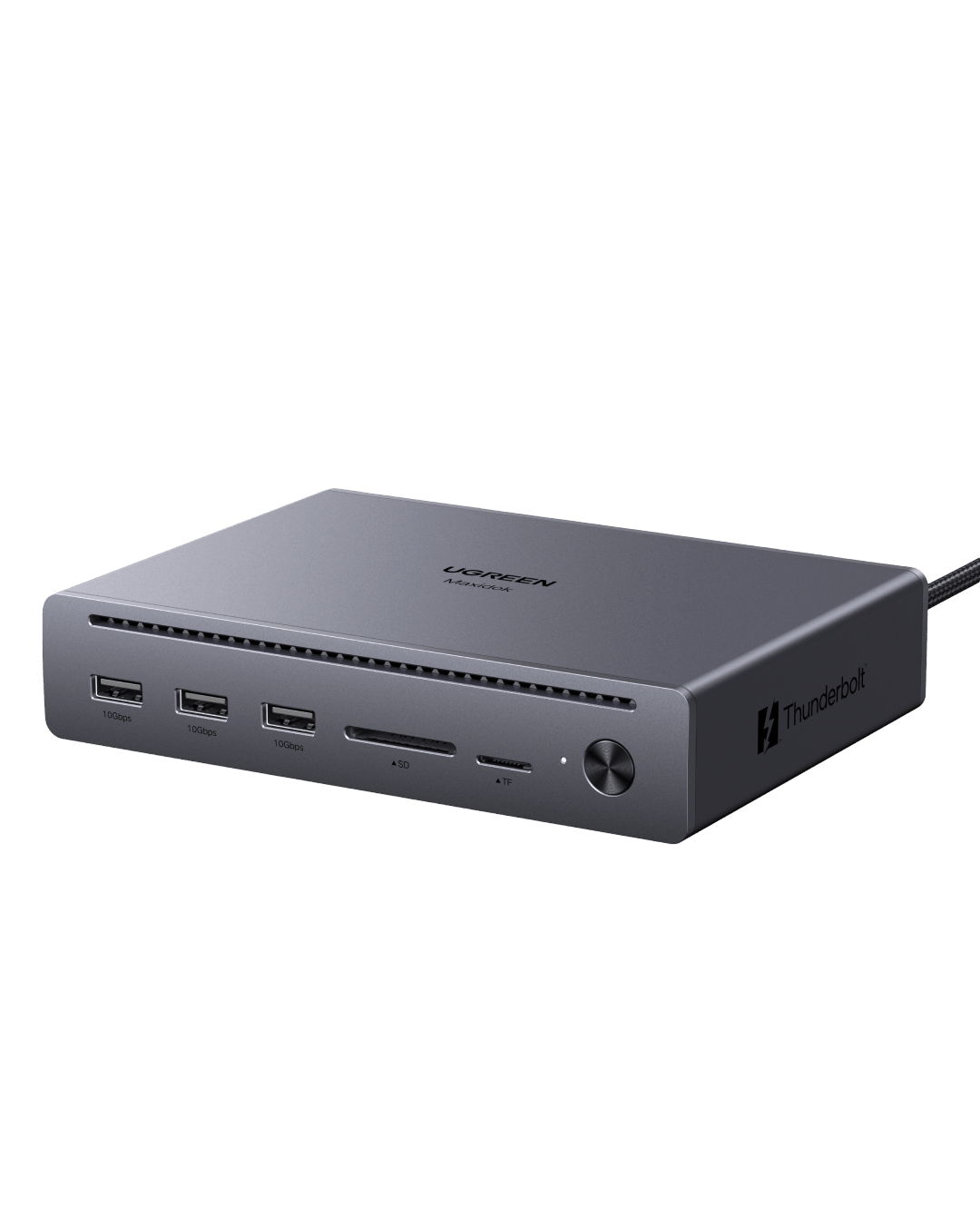 UGREEN Maxidok 10 - in - 1 Thunderbolt™ 5 Dockingstation mit Gigabit - Ethernet - Dockingstation