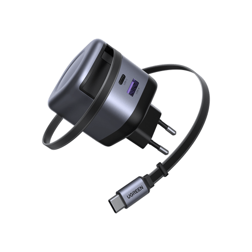UGREEN Nexode 45W Ladegerät mit ausziehbarem USB - C - Kabel - 