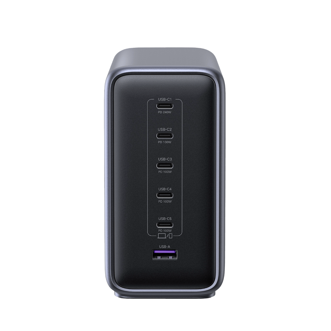 UGREEN Nexode 500 W 6-Port GaN Desktop Schnell-Ladegerät 