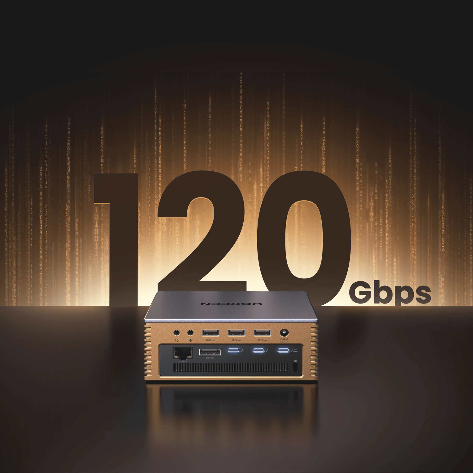 UGREEN Maxidok 17 - in - 1 Thunderbolt™ 5 Dockingstation - Dockingstation