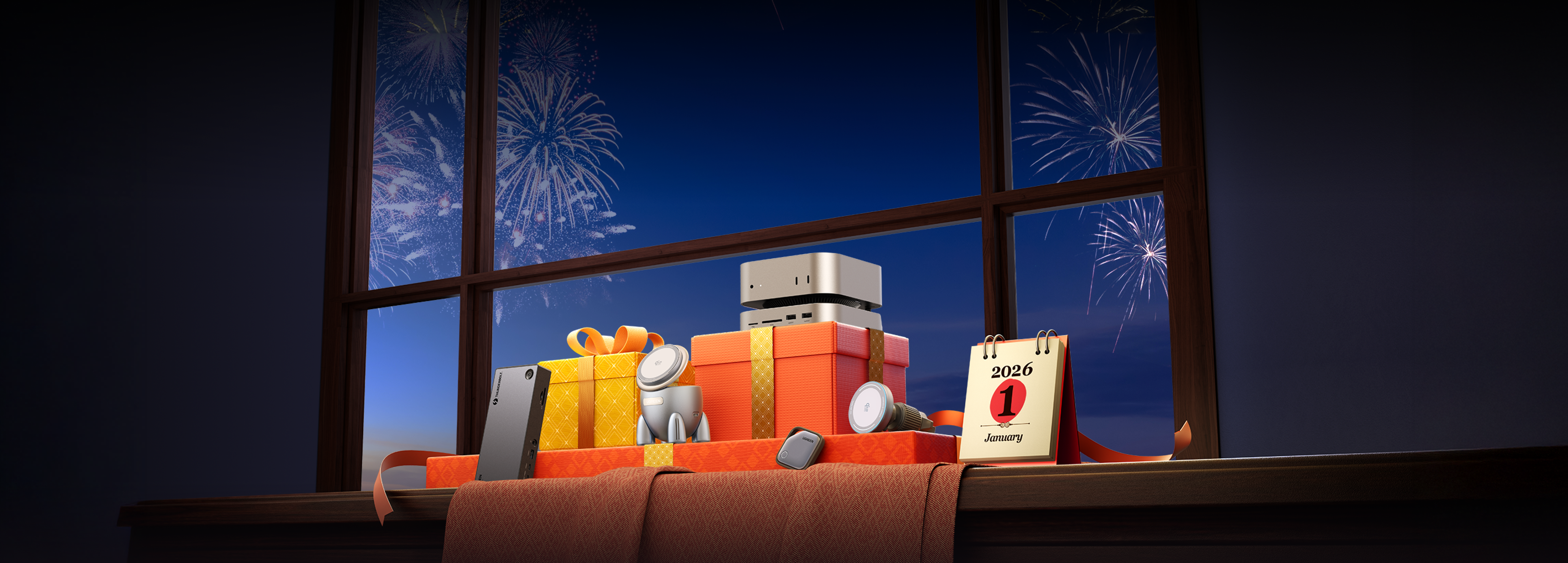 Feiere das neue Jahr