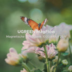 UGREEN MagFlow Magnetische Kabellose Powerbank (10000mAh, Qi2 25W, MagSafe - kompatibel) - Powerbank