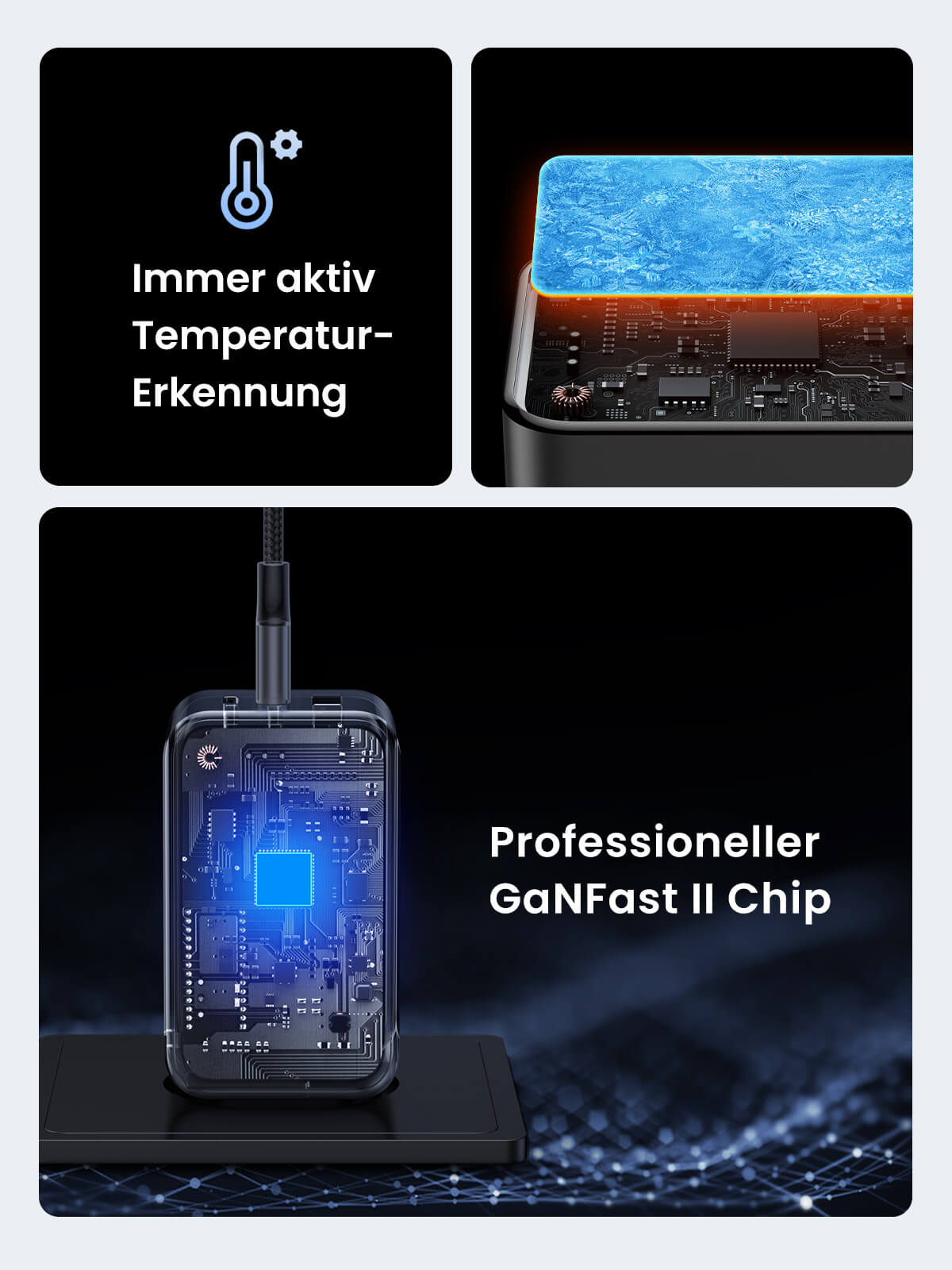 Ugreen 65W GaN Wandladegerät