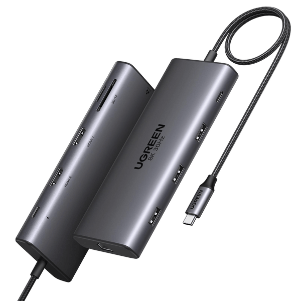 UGREEN Revodok Pro 210 USB C Docking Station Dual HDMI 10 IN 1 USB C Hub