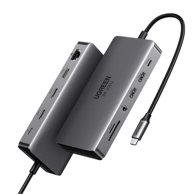 UGREEN Revodok Pro 211 USB C Docking Station Dual HDMI 11 IN 1 USB C Hub