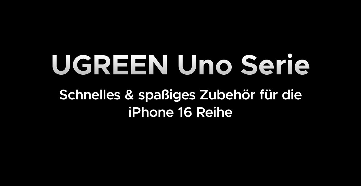 The UGREEN UNO Series includes a 100W fast charging UGREEN Charger, a Qi2 15W UGREEN Power Bank, and more!