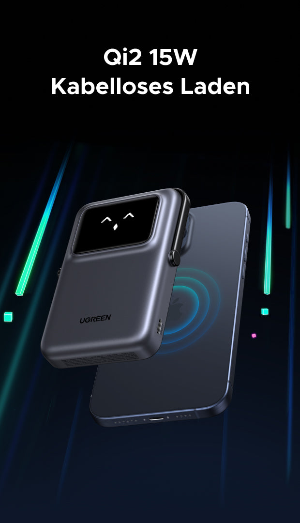 The UGREEN UNO Series includes a 100W fast charging UGREEN Charger, a Qi2 15W UGREEN Power Bank, and more!