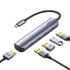 UGREEN USB-C Hub (4K@30Hz, 5Gbps, 5-in-1)