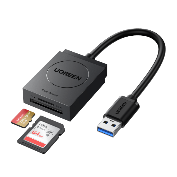 UGREEN USB 3.0 Kartenleser SD Card Reader Micro SD Kartenlesegerät