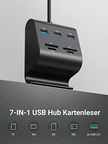 UGREEN USB Hub Kartenleser USB 3.0 Hub