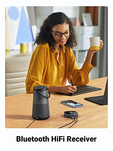 UGREEN Bluetooth Audio Adapter HiFi Bluetooth 5.0 Empfänger mit Cinch  Klinke Buchse, 10M Reichweite, Receiver mit 3D Surround für Stereoanlage  Lautsprecher und Verstärker: : Elektronik & Foto