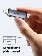 UGREEN USB 3.0 Micro SD Kartenleser OTG Aluminum