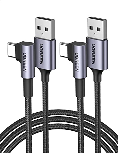 UGREEN USB-C Ladekabel Winkel 90 Grad (1M+2M)