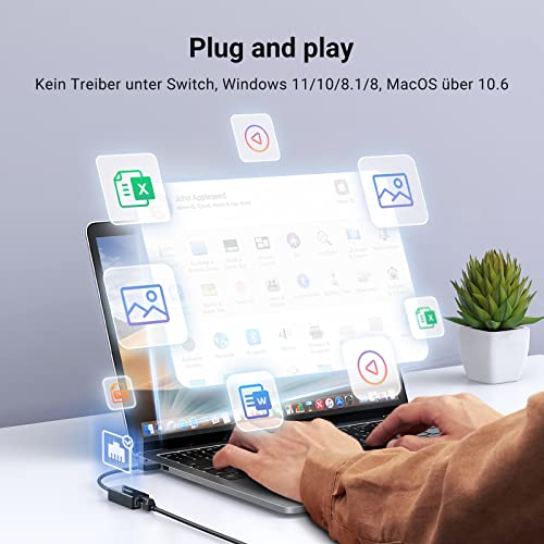 UGREEN USB LAN Adapter USB Ethernet Adapter USB Netzwerkadapter