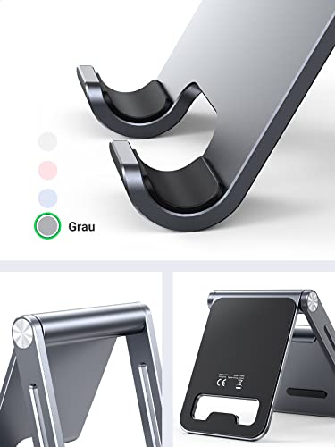 UGREEN Handy Ständer Verstellbar Aluminium Handyständer für Tisch