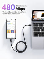 UGREEN 100W USB-C auf USB-C Ladekabel (2 Stück)