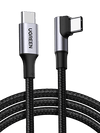UGREEN 100W USB C auf USB C Kabel Winkel PD 3.0 QC 4.0+ USB-C Ladekabel 90 Grad