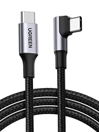 UGREEN 100W USB C auf USB C Kabel Winkel PD 3.0 QC 4.0+ USB-C Ladekabel 90 Grad