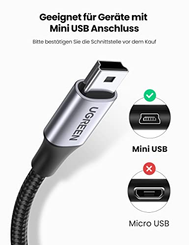 UGREEN USB Mini-B auf USB-A Ladekabel