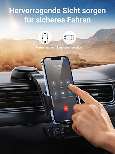 UGREEN KFZ Handyhalterung Auto Saugnapf Armaturenbrett 360°.