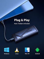 UGREEN NVMe M.2 Gehäuse USB 3.2 NVMe SSD Gehäuse-Adapter