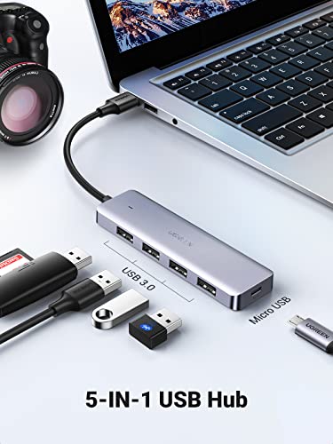 UGREEN USB Hub 3.0 USB Verteiler für USB Erweiterung