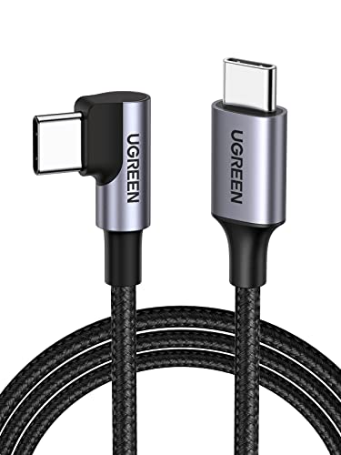 UGREEN 60W USB C Kabel auf USB C Winkel PD 3.0 QC 4.0 USB C Ladekabel 90 Grad