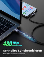 UGREEN USB C Kabel Winkel USB C Ladekabel 90 Grad Winkel
