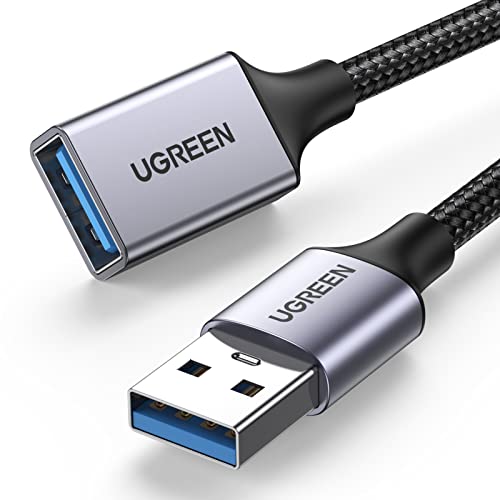 UGREEN USB Verlängerung, USB Kabel Verlängerung Nylon und Aluminiumgehäuse