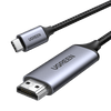 UGREEN USB C auf HDMI Kabel 4K 60Hz 2m Thunderbolt 3/USB C 3.1 HDMI Kabel UHD Geflochten-Aluminium