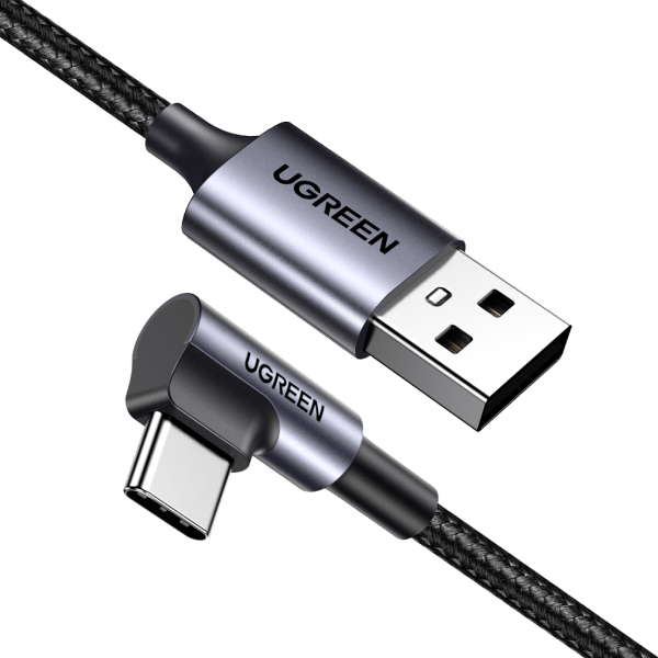 UGREEN USB C Kabel Winkel USB C Ladekabel 90 Grad Winkel