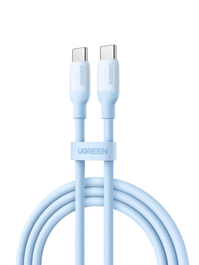 UGREEN USB C Kabel 60W Flexibles Silikagel USB C auf USB C Ladekabel