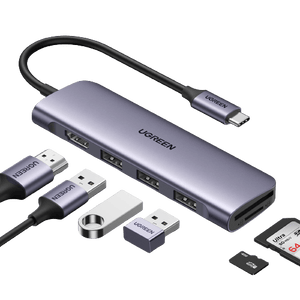 Ugreen 65W USB C Ladegerät 3-Ports GaN Wandladegerät+60W USB-C Ladekab –  UGREEN